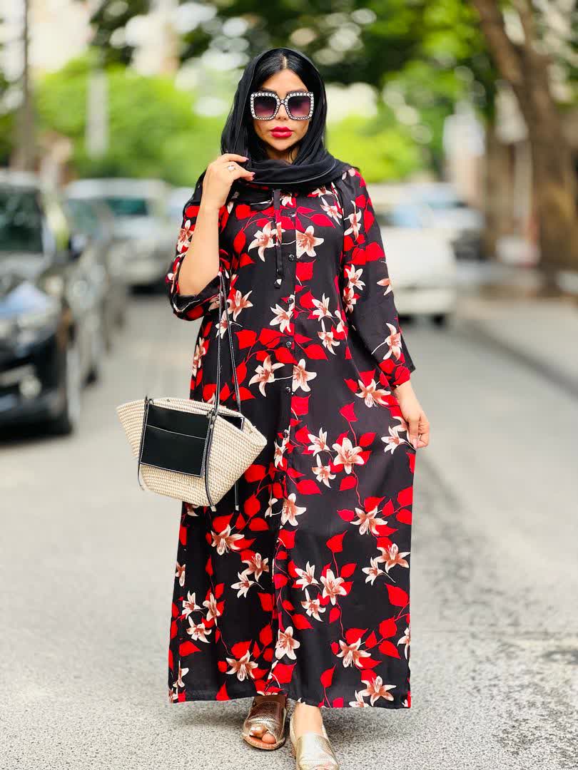 پیراهن بهار نارنج 2629